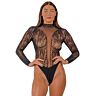Teddy Lace High Neck Bodysuit