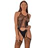 Bodystocking Lace Halterneck-yksityiskohtia