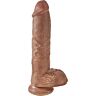 Penis King Cock 19.8 cm realistisilla yksityiskohdilla