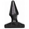 Anaali Plug ALL BLACK 16 cm Kartiomainen Muoto