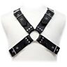 Valjaat Leather Body Buckles Harness miehille