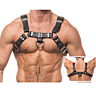 Valjaat Leather Body Chain Harness III miehille