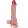Dildo Baile 21.6 cm realistisella tekstuurilla