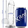 Dildo X Ray Kristallinen 15.5 cm