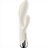 Vibraattori Satisfyer ClitSpin Beige kaksoistimulaatiolla