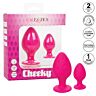 Anali Plug CaLexotics Cheeky Plugs ainutlaatuisella tekstuurilla