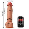 Dildo Cyber Silicock Saul 21 cm realistinen muoto