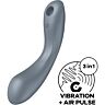 Imuri Satisfyer Air Pulse Curve Trinity 1 värinällä