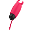Vibraattori INTENSE FUN Scarlet Bala 9.3 cm