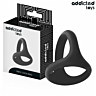 Rengas ADDICTED TOYS Thick Triple - Intensiivistä erektiota varten