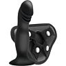 Valjaat Strappy Harness Set - 2 Rengas Dildo
