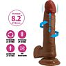 Dildo BAILE ABEL 21 cm tehokkaalla stimulaatiolla