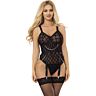 Lingerie SUBBLIME BODY ketjuilla ja sukkanauhoilla
