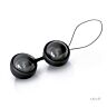 Kegel-pallot LELO LUNA BEADS NOIR vibraatiolla