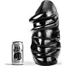 Dildo ALL BLACK 33 cm ilman kiveksiä