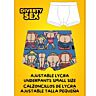 Boxerit Diablo Picante Small Size Hauskalla graafisella designilla