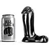 Dildo All Black 14 cm - Mukava ja pehmeä kokemus