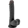 Dildo S Pleasures Don Jon musta 16.5 cm