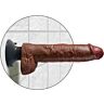 Dildo Vibraattori King Cock Testiikkelit