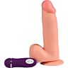 Dildo Vibraattori SHEQU ADAM 21 CM Kauko-ohjauksella