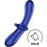 Dildo Satisfyer Crystal Double - Monipuoliset tekstuurit