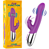 Vibraattori FUN FUNCTION Combi Double Tapping – Voimakas stimulaatio
