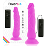 Dildo Diversia 21 cm tehokkaalla vibraatiolla