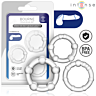 Anillos INTENSE FOR HIM 3 kpl | Ergonominen muotoilu