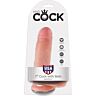 Dildo King Cock 7 cm realistinen mukautuva silikonimateriaali