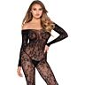 Bodystocking Leg Avenue 89366 | Kukka-verkko