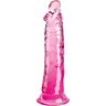 Dildo King Cock Clear 19,7 cm imukupilla