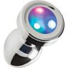 Plug anal S Pleasures Metal IRIS | LED-valot ja metallimateriaali