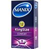 Kondomi Manix King Size 12 kpl - Mukautuva istuvuus