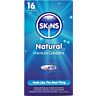 Kondomit SKINS Natural 16-Pack - Toisen ihon tunne