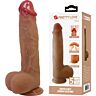 Dildo Pretty Love Orton 23.5 cm voimakkaalla imukupilla