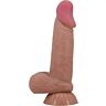 Dildo Pretty Love Sliding Skin 19.4 cm voimakkaalla imukupilla