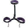 Bondage-setti Pipedream Purple Cheetah moniin asentoihin