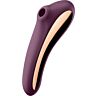 Vibraattori Satisfyer Dual Kiss paineaalto- ja värinäominaisuuksilla