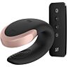 Vibraattori Satisfyer Double Love kaukosäätimellä