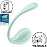 Vibraattori Satisfyer Smooth Petal sovelluksella