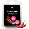 Liukuvoide SECRETPLAY Brazilian Balls Tripla Efekti