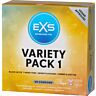 Kondomit Exs Variety Pack 1 maku- ja tekstuurivaihtoehdoilla