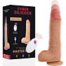 Dildo Cyber Silicock Master Huck kaukosäätimellä