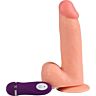 Vibraattori SHEQU Phantom Dildo 20 cm etäohjauksella