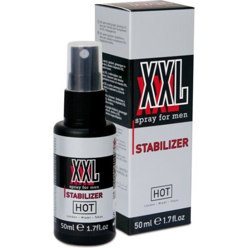 Suihke XXL HOT miehille 50ml | Herkkyyden tehostaja