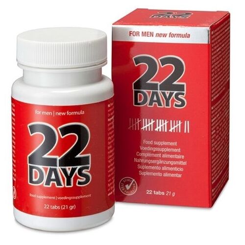 Kapseli COBECO 22 DAYS PENIS EXTENSION - Lisää seksuaalista voimaa