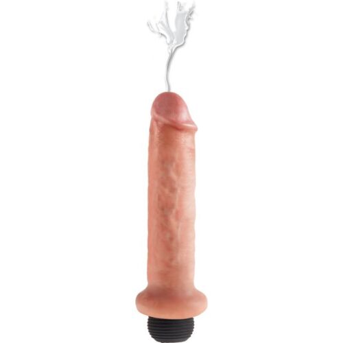 Dildo KING COCK 17.8 cm - Simulointi Jizzle Juice