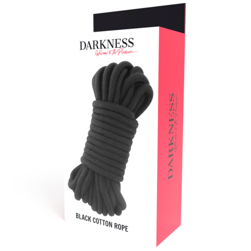 Cuerda Darkness Bondage 5 m turvallisiin sitomisiin