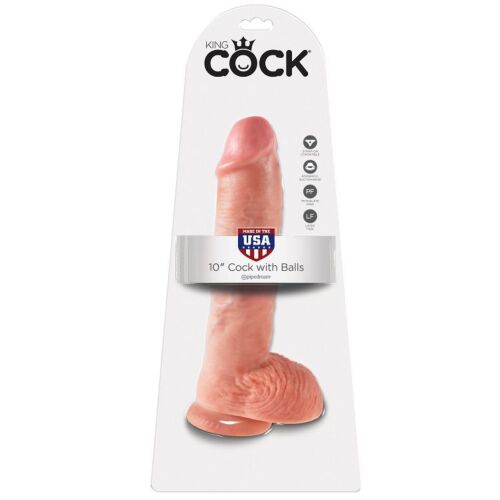 Dildo King Cock 10 Realistinen Tuntuma