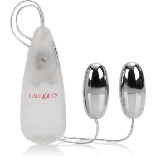 Vibraattori CALEXOTICS - VIBRATING BULLETS SILVER DUO